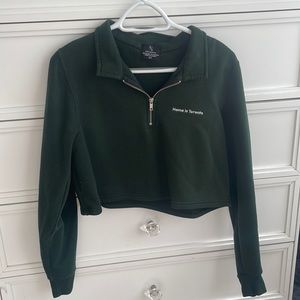 Cropped Long sleeve Sweater